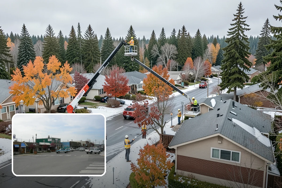 Municipal Grounds Maintenance in Stanwood, Snohomish County, WA - Consolidated contracting reduces administrative overhead for staff