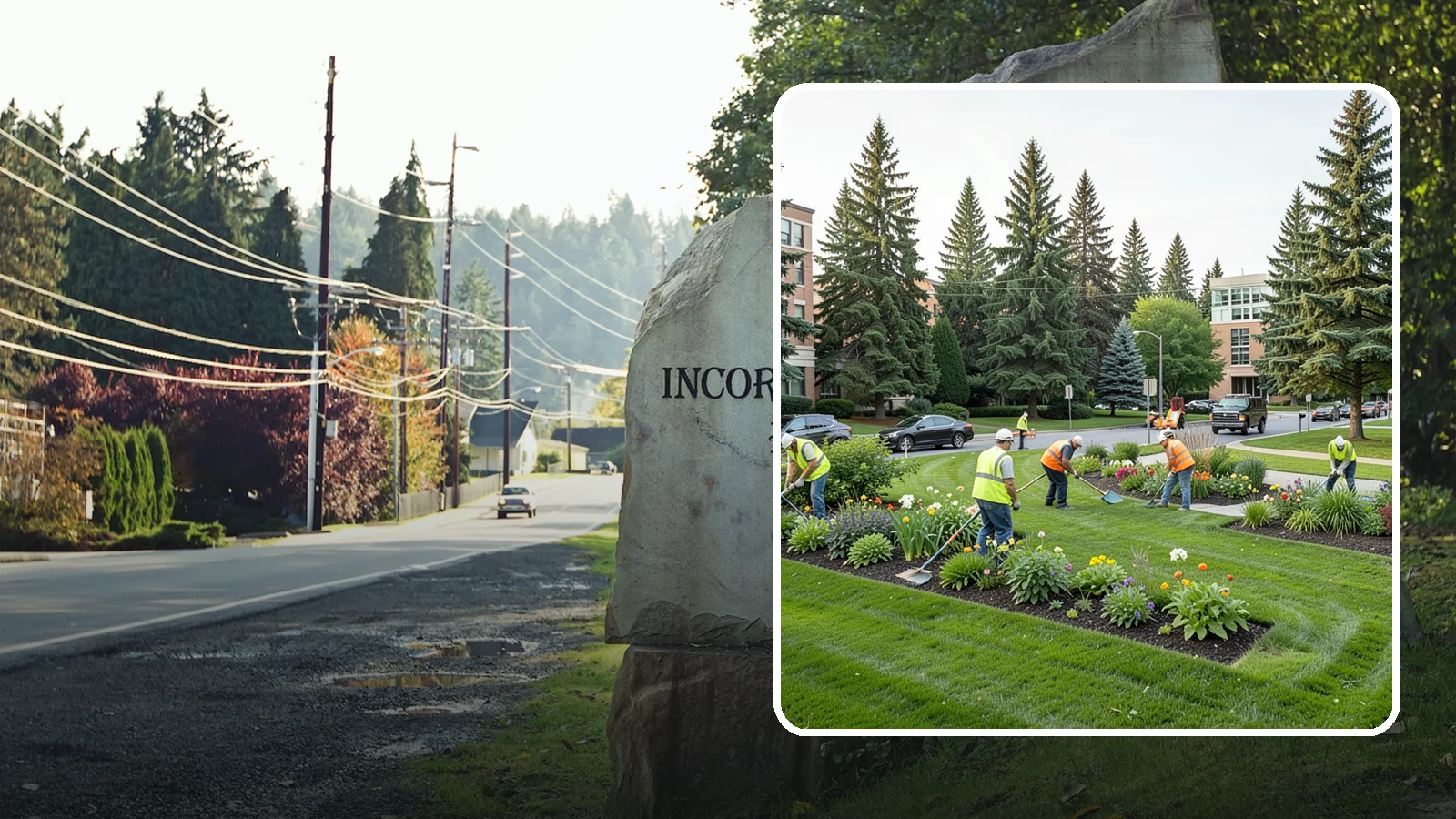 Municipal Grounds Maintenance in Wilkeson, Pierce County, WA - We provide full-service grounds maintenance for public facilities, campuses, and civic sites under contract for Western...