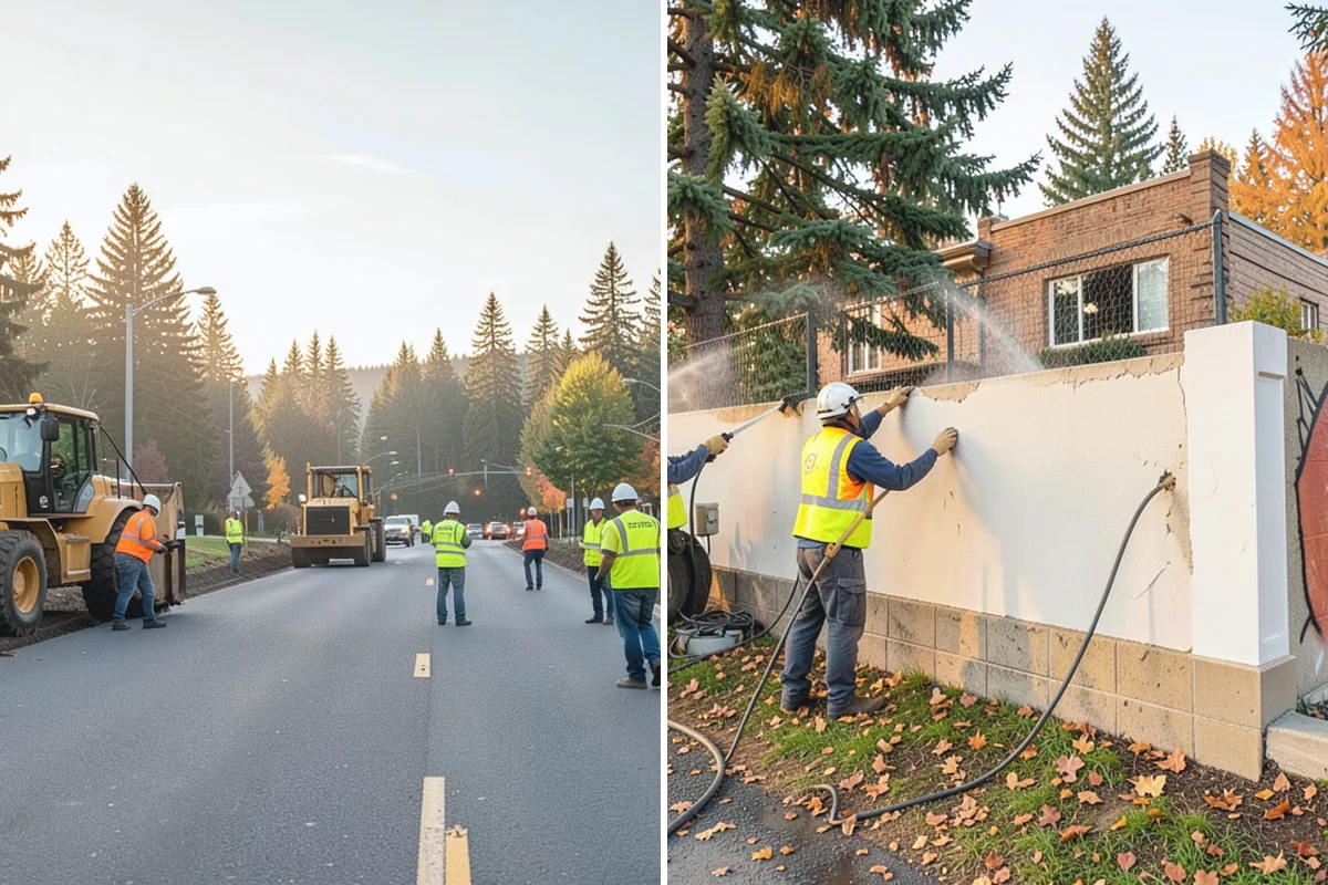 Municipal Grounds Maintenance in Wilkeson, Pierce County, WA - We inventory sites and define scope, frequency, and standards