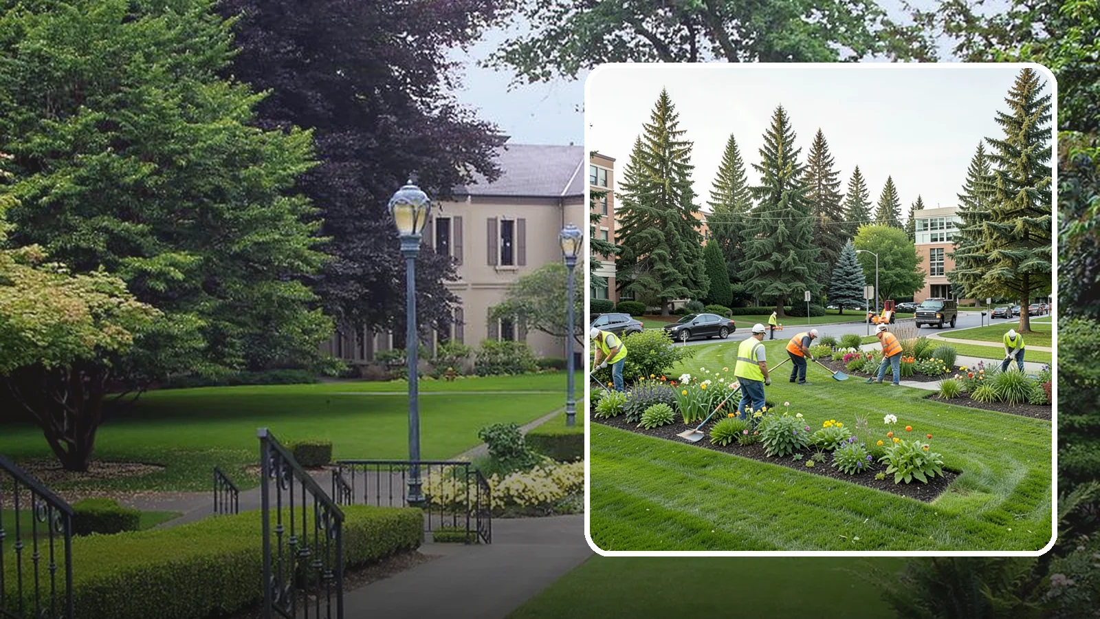 Municipal Grounds Maintenance in Woodinville, King County, WA - We provide full-service grounds maintenance for public facilities, campuses, and civic sites under contract for Western...