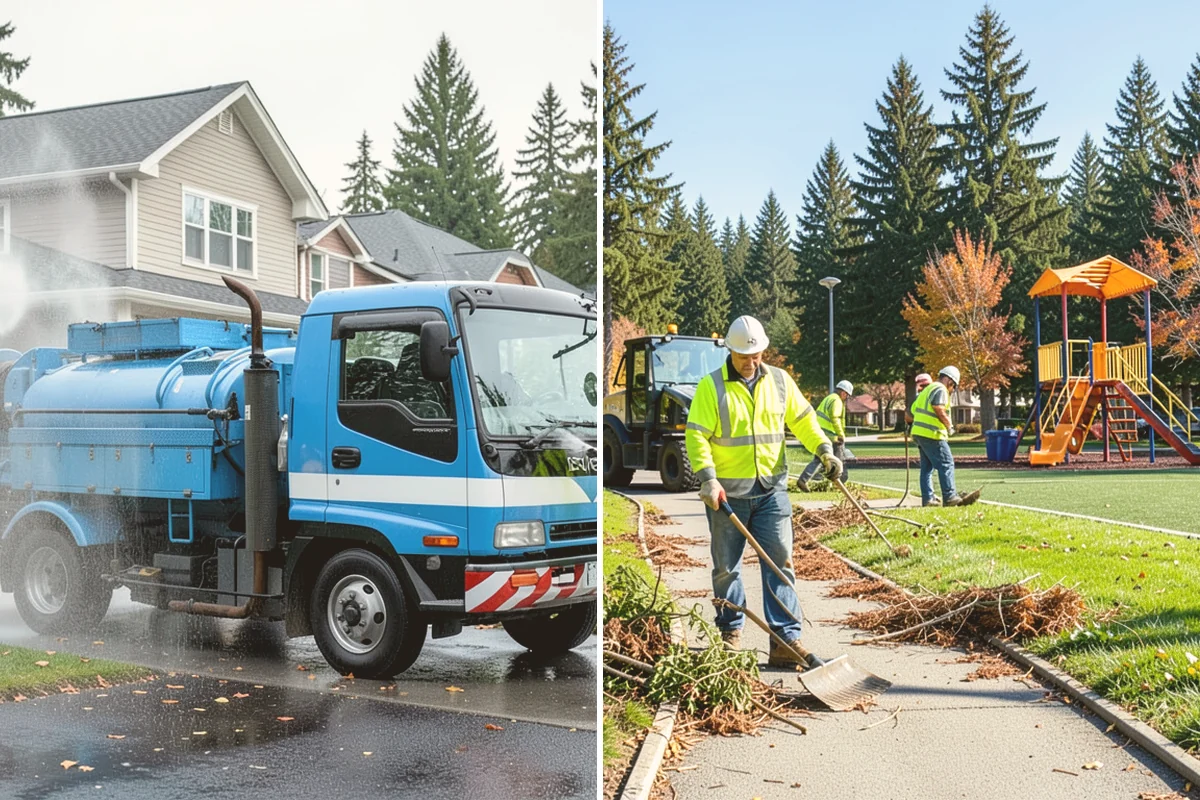Municipal Gutter Installation in Algona, King County, WA - Roof drainage calculation and discharge routing plan