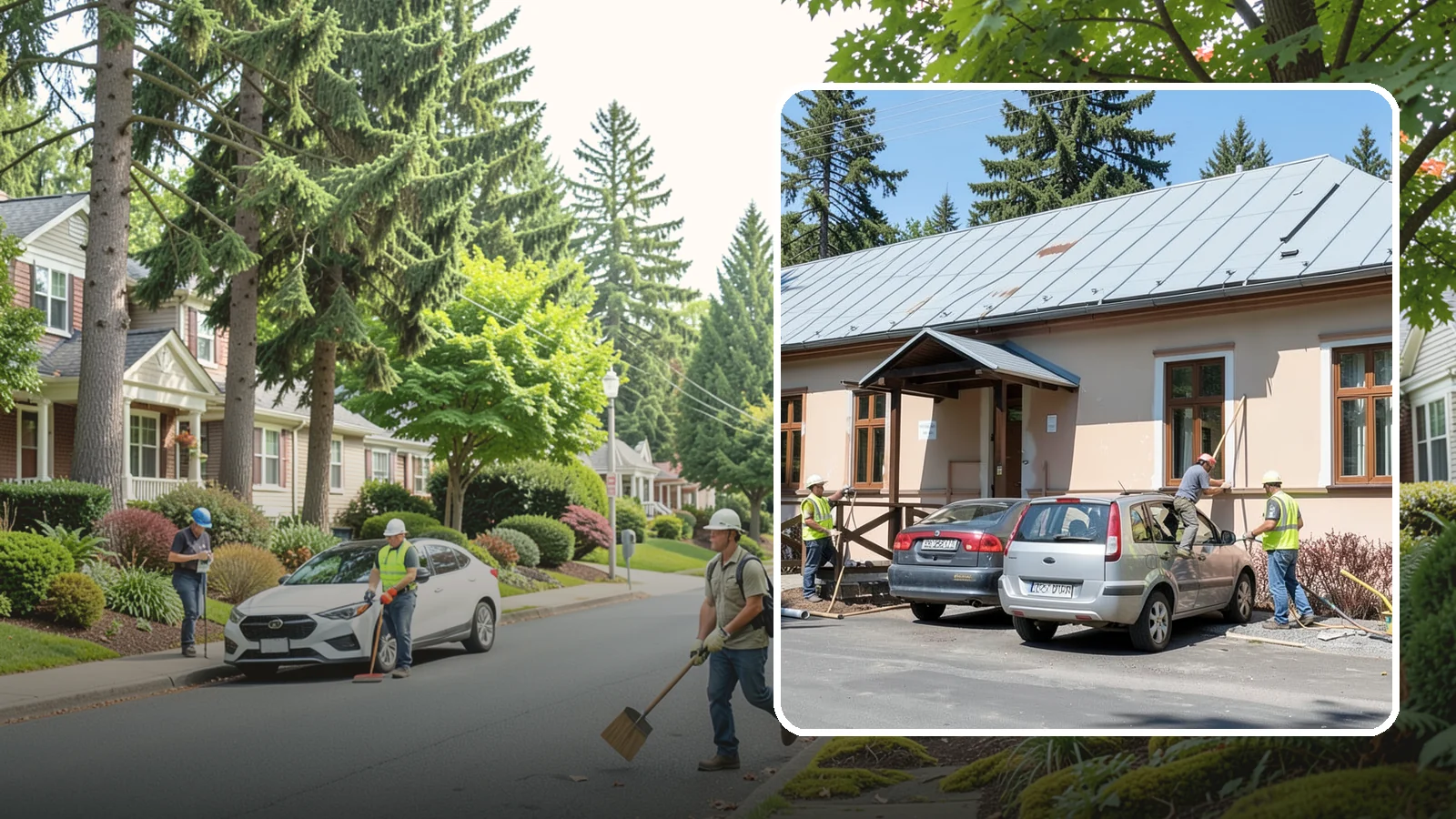 Municipal Gutter Installation in Beaux Arts Village, King County, WA - Install and upgrade gutters and downspouts that move heavy Northwest rainfall away from public building foundations.