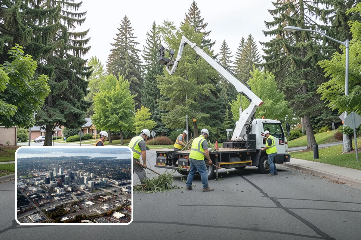 Municipal Gutter Installation in Bellevue, King County, WA - Handles heavy Northwest rainfall with correctly sized systems