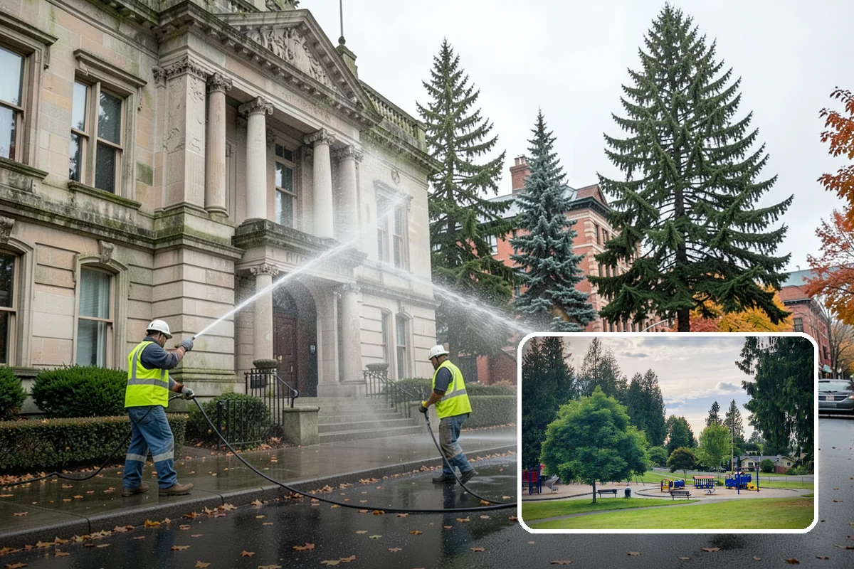 Municipal Gutter Installation in Bonney Lake, Pierce County, WA - Handles heavy Northwest rainfall with correctly sized systems
