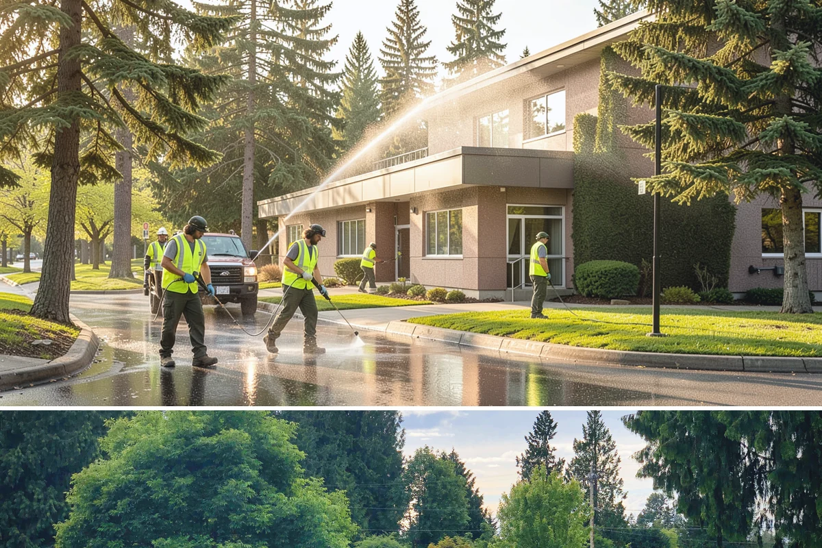 Municipal Gutter Installation in Bonney Lake, Pierce County, WA - Installation ahead of the fall rainy season ensures systems are ready for peak Northwest precipitation.