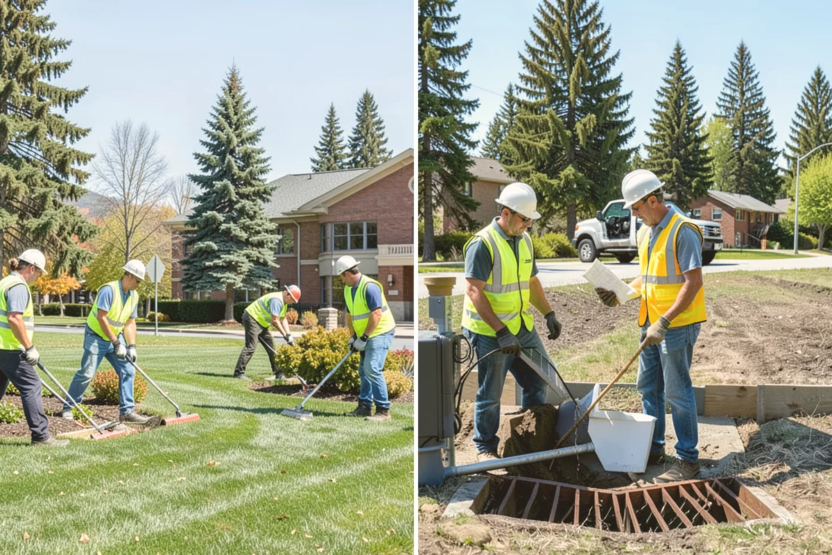 Municipal Gutter Installation in Brier, Snohomish County, WA - Roof drainage calculation and discharge routing plan