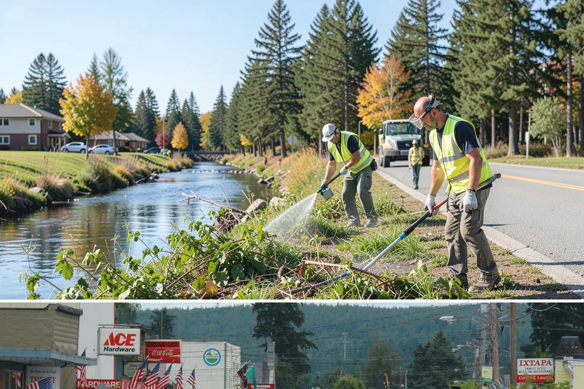 Municipal Gutter Installation in Carnation, King County, WA - Installation ahead of the fall rainy season ensures systems are ready for peak Northwest precipitation.