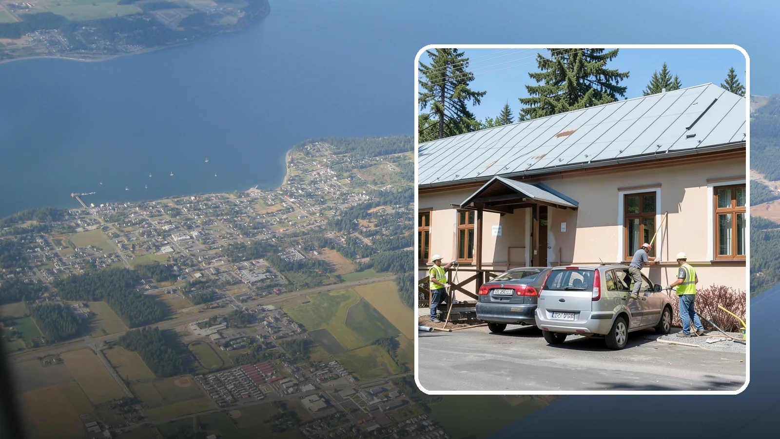Municipal Gutter Installation in Coupeville, Island County, WA - Install and upgrade gutters and downspouts that move heavy Northwest rainfall away from public building foundations.