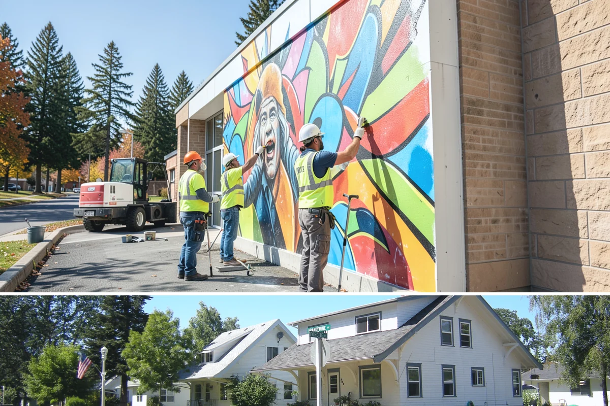 Municipal Gutter Installation in DuPont, Pierce County, WA - Installation ahead of the fall rainy season ensures systems are ready for peak Northwest precipitation.