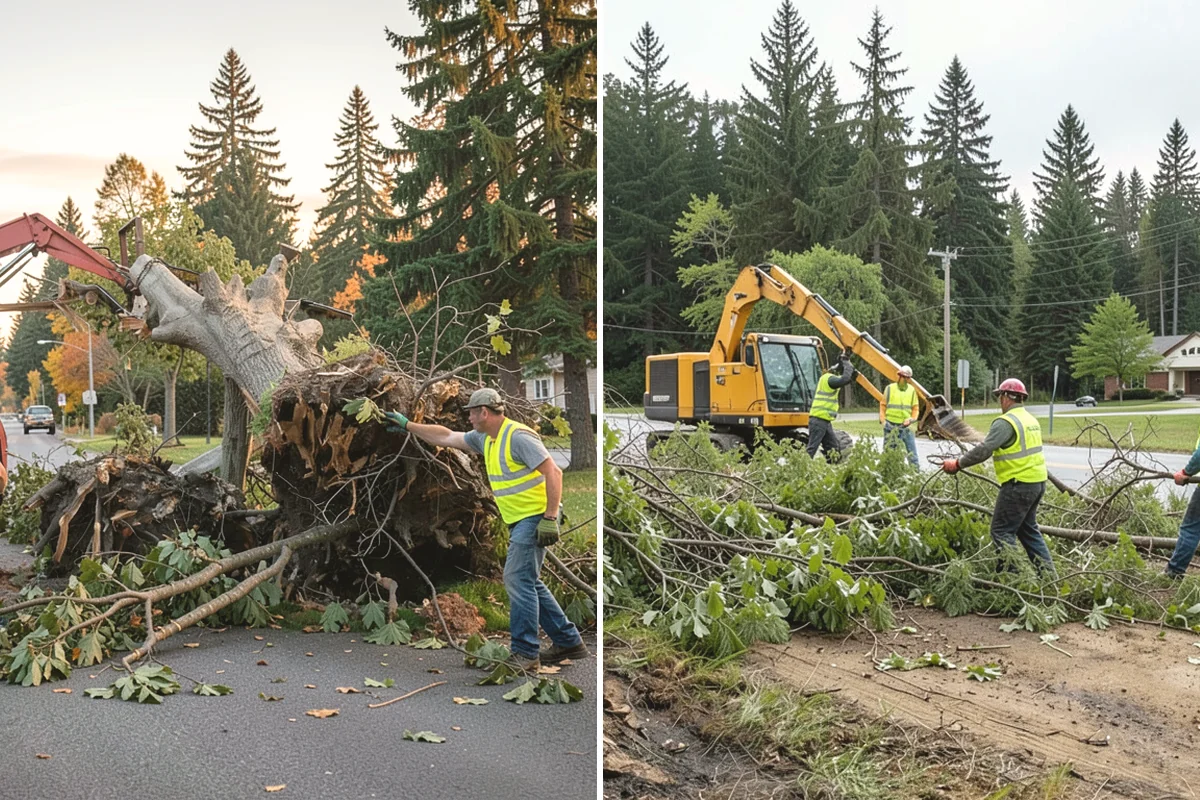 Municipal Gutter Installation in Duvall, King County, WA - Roof drainage calculation and discharge routing plan