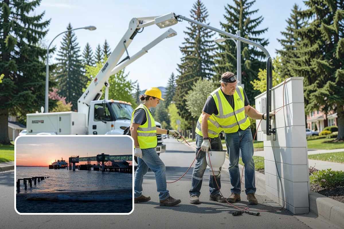 Municipal Gutter Installation in Edmonds, Snohomish County, WA - Handles heavy Northwest rainfall with correctly sized systems