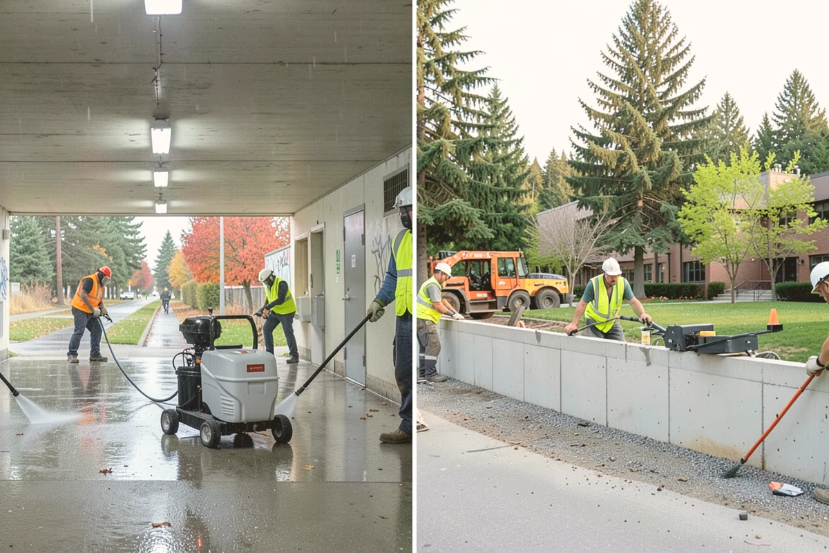 Municipal Gutter Installation in Edmonds, Snohomish County, WA - Roof drainage calculation and discharge routing plan