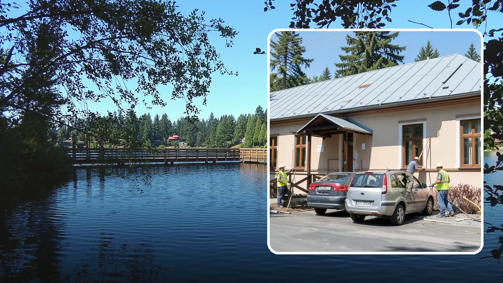 Municipal Gutter Installation in Federal Way, King County, WA - Install and upgrade gutters and downspouts that move heavy Northwest rainfall away from public building foundations.