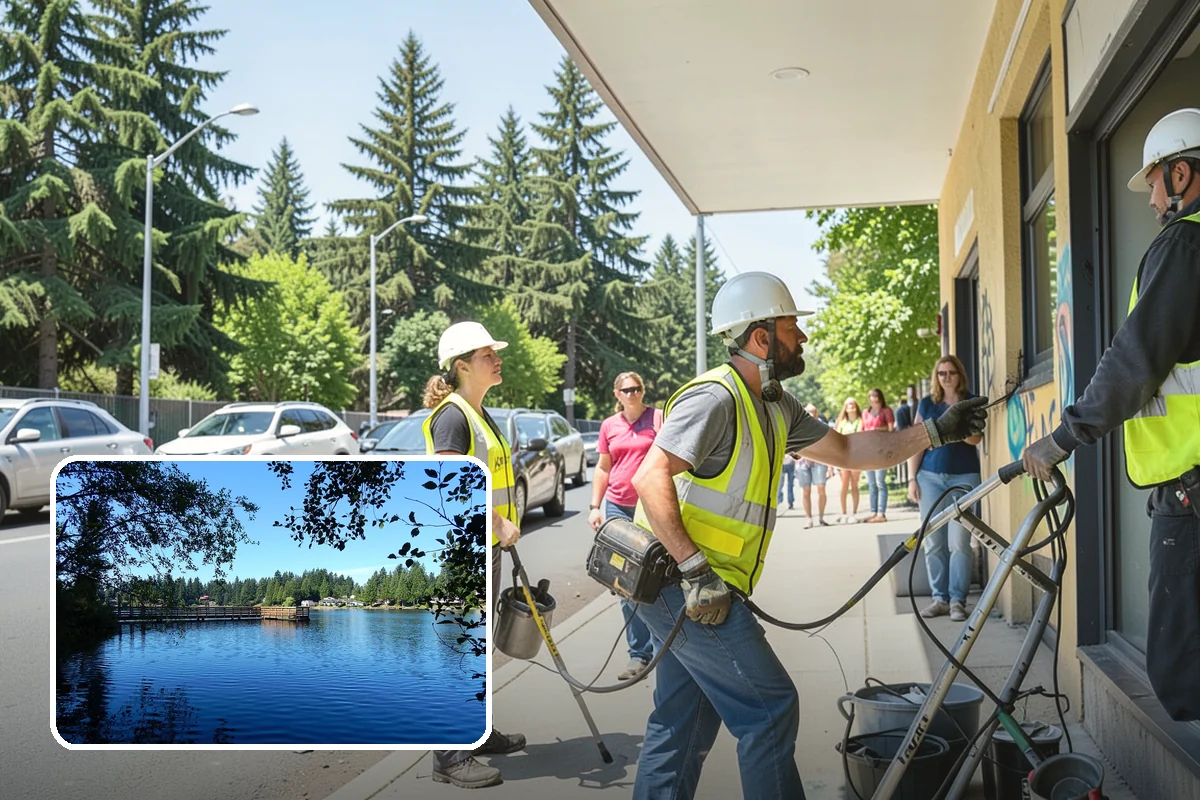 Municipal Gutter Installation in Federal Way, King County, WA - Handles heavy Northwest rainfall with correctly sized systems