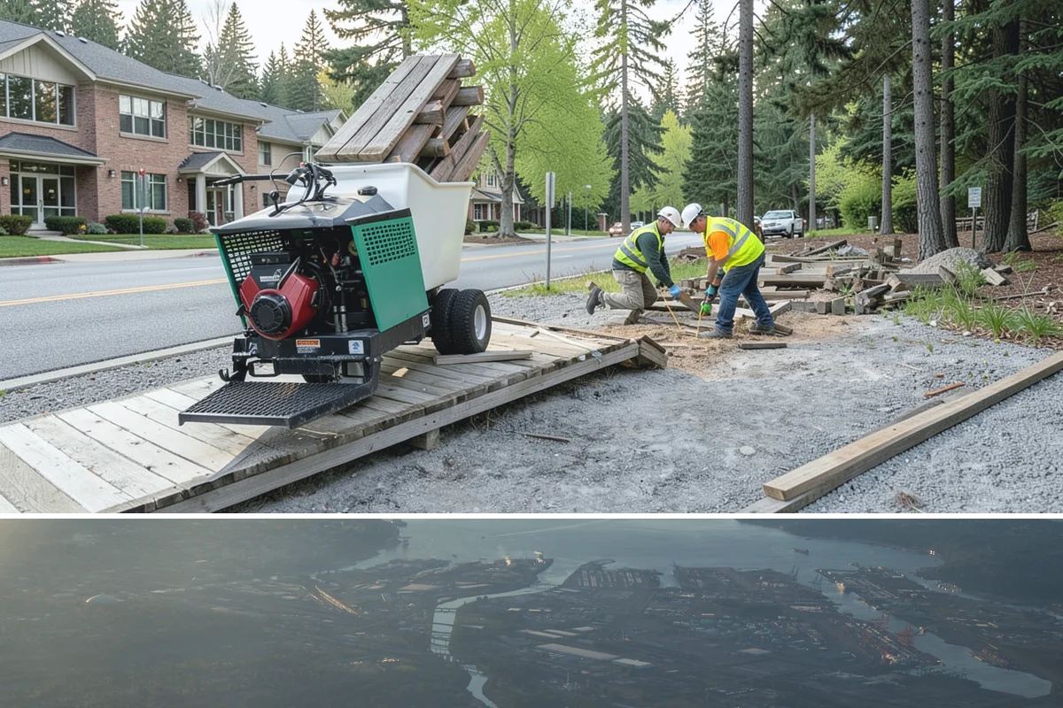 Municipal Gutter Installation in Fife, Pierce County, WA - Installation ahead of the fall rainy season ensures systems are ready for peak Northwest precipitation.