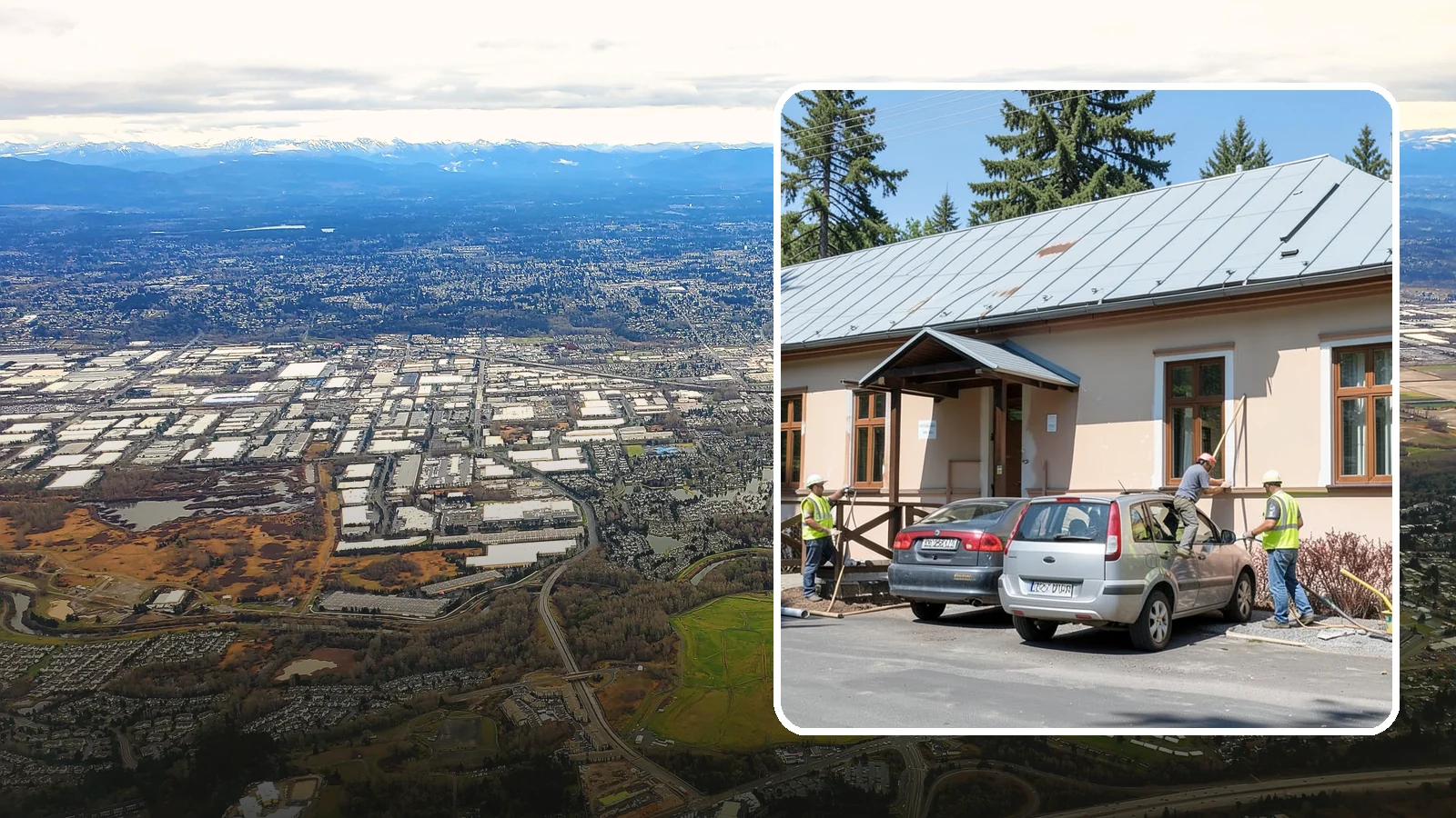 Municipal Gutter Installation in Kent, King County, WA - Install and upgrade gutters and downspouts that move heavy Northwest rainfall away from public building foundations.