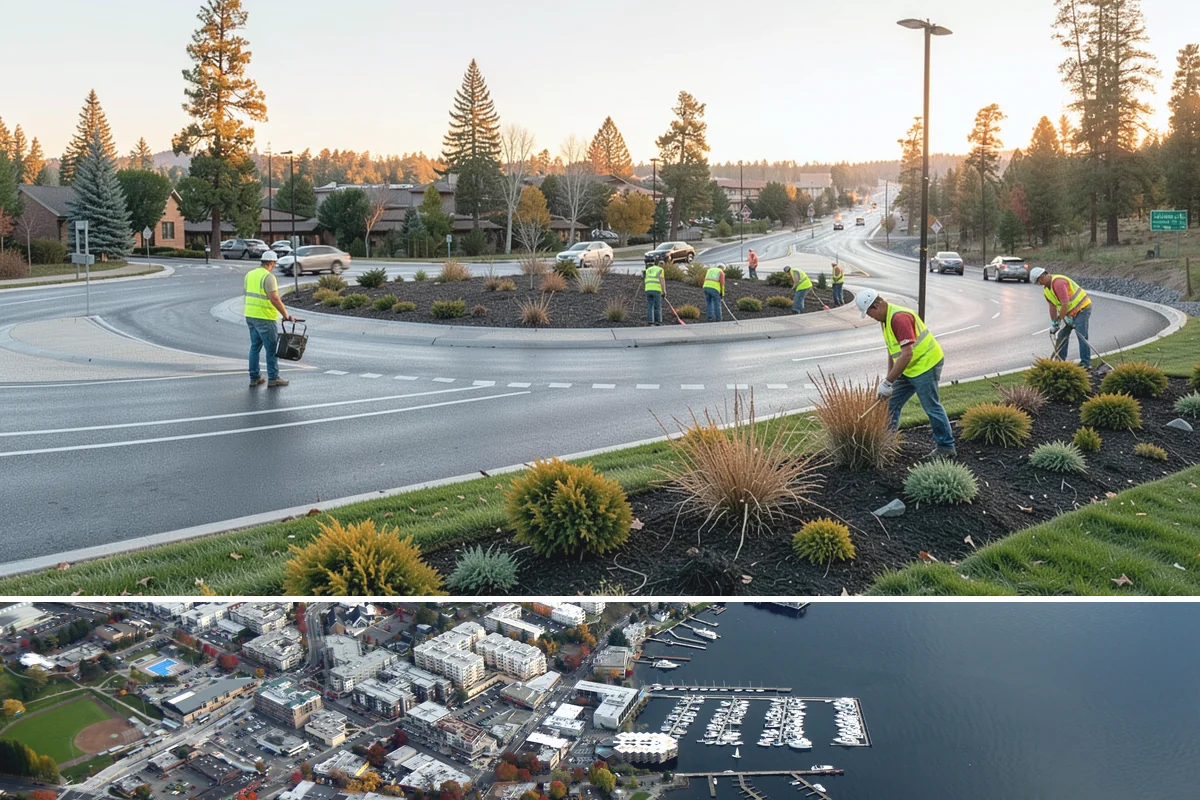 Municipal Gutter Installation in Kirkland, King County, WA - Installation ahead of the fall rainy season ensures systems are ready for peak Northwest precipitation.