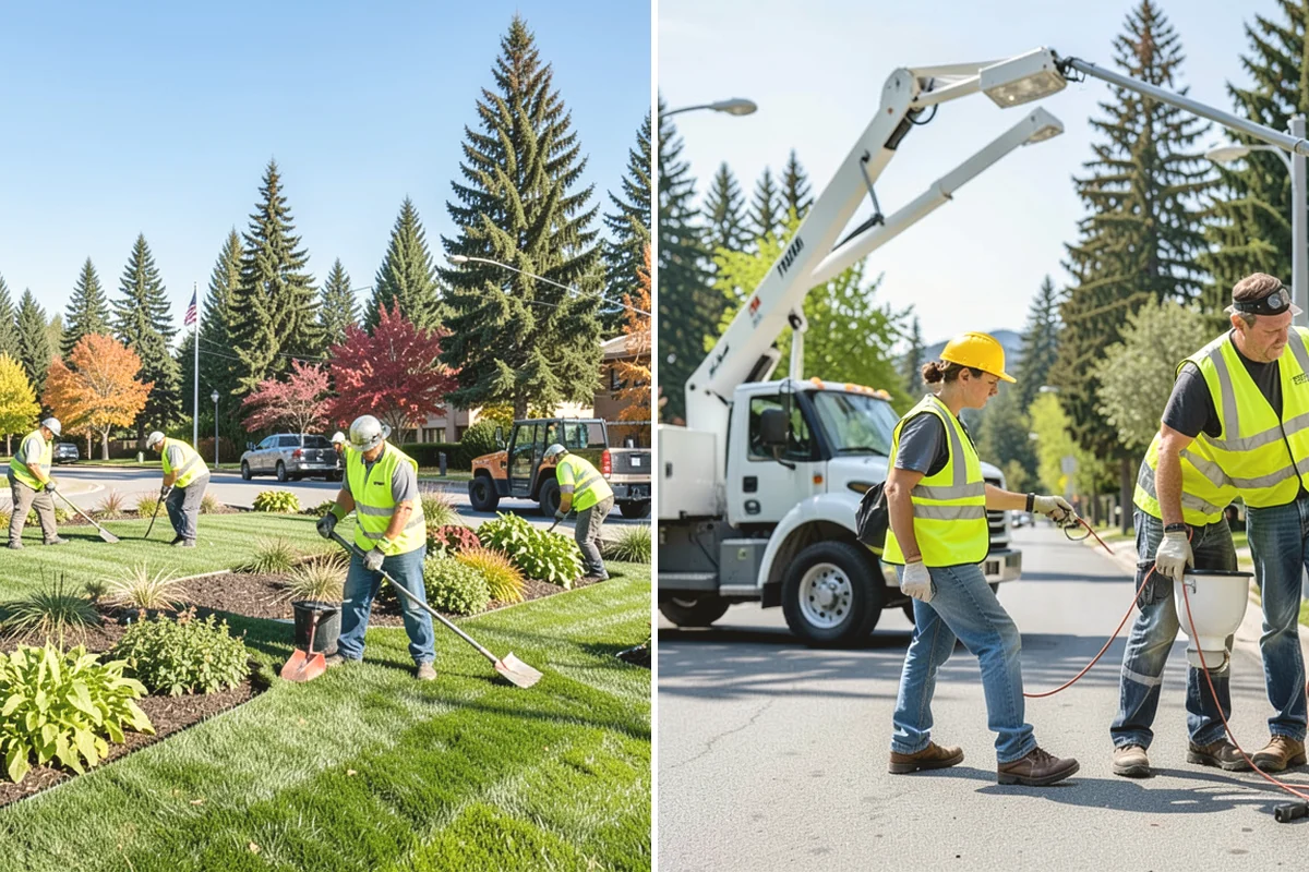 Municipal Gutter Installation in La Conner, Skagit County, WA - Roof drainage calculation and discharge routing plan