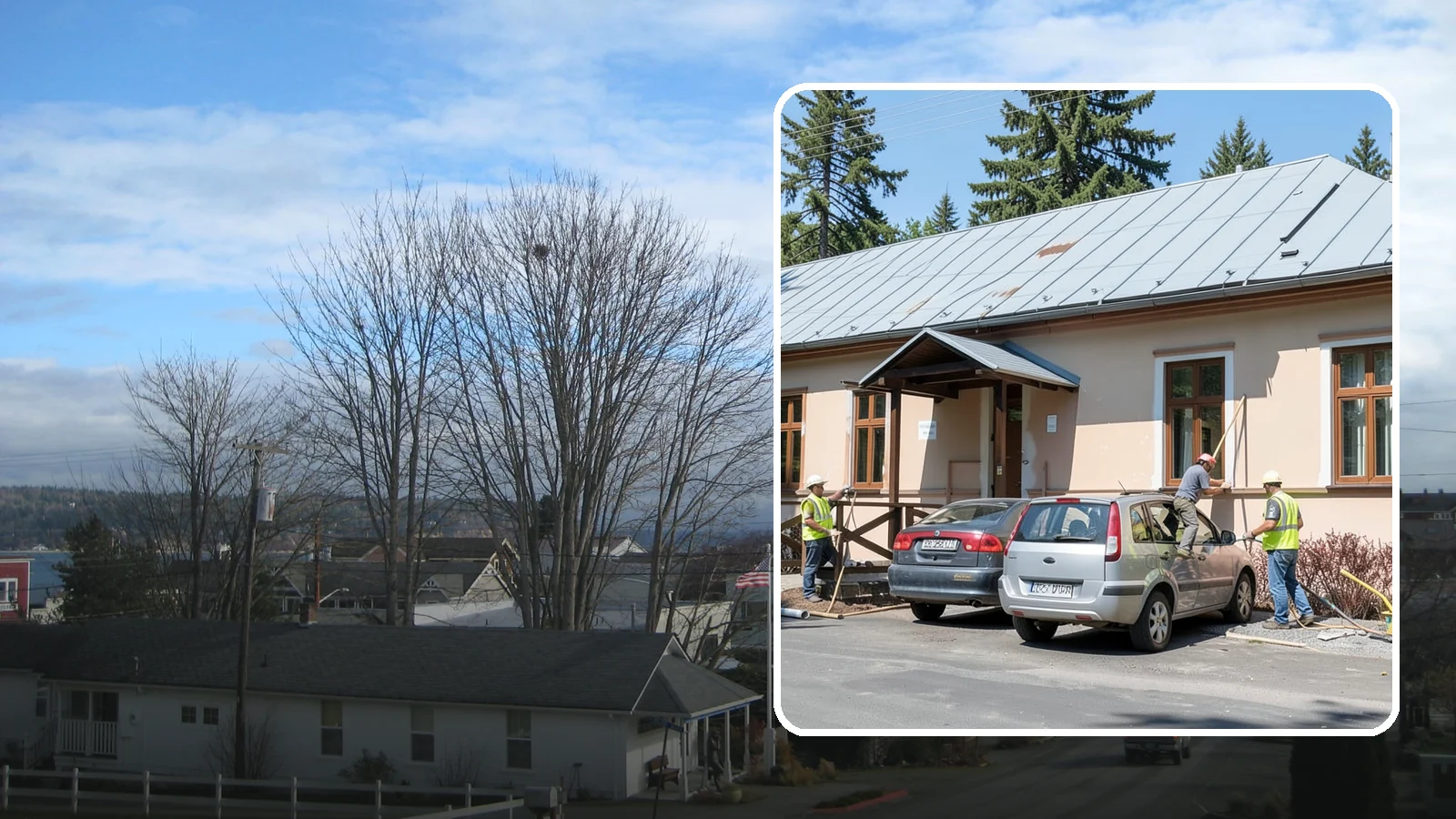 Municipal Gutter Installation in Langley, Island County, WA - Install and upgrade gutters and downspouts that move heavy Northwest rainfall away from public building foundations.