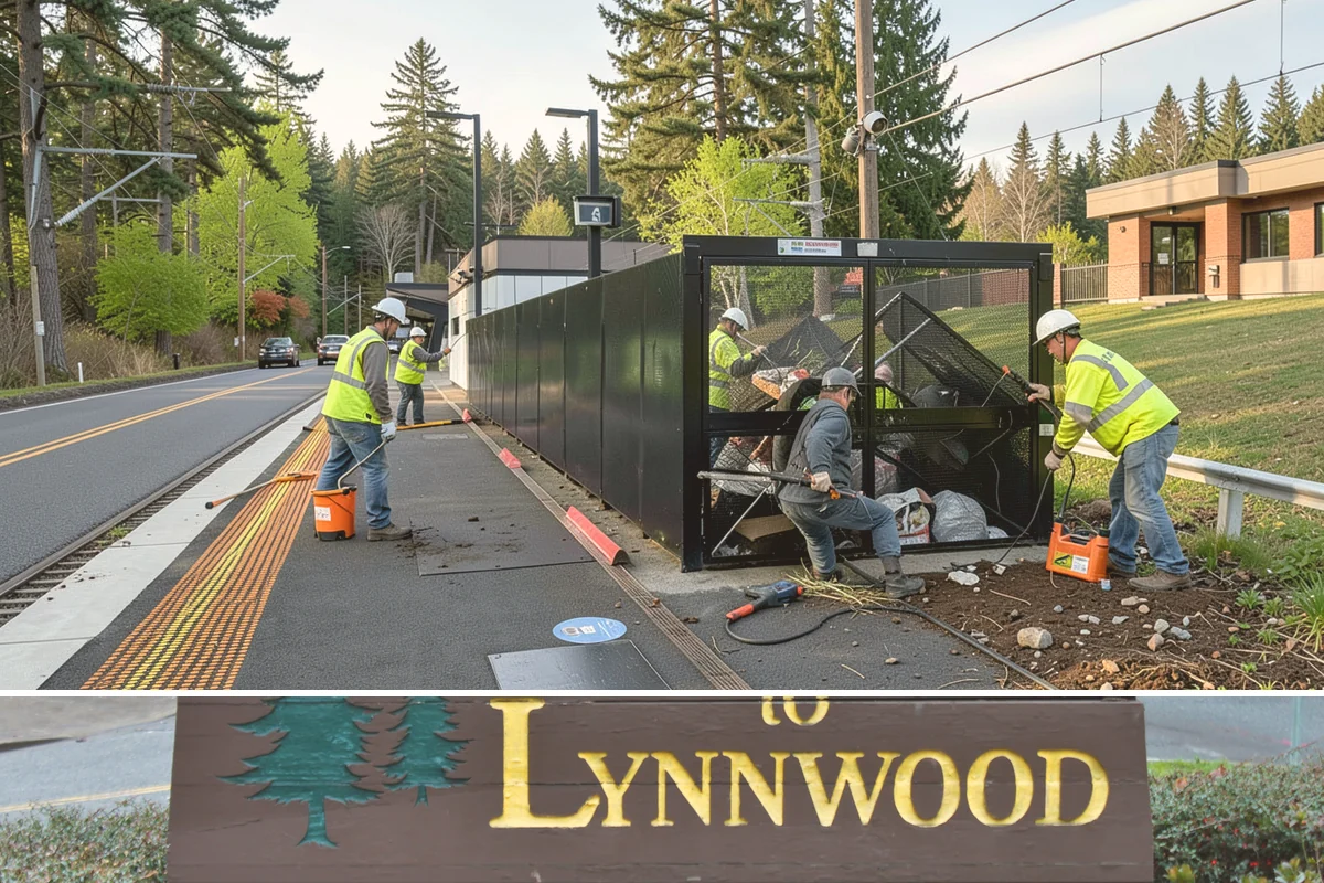 Municipal Gutter Installation in Lynnwood, Snohomish County, WA - Installation ahead of the fall rainy season ensures systems are ready for peak Northwest precipitation.