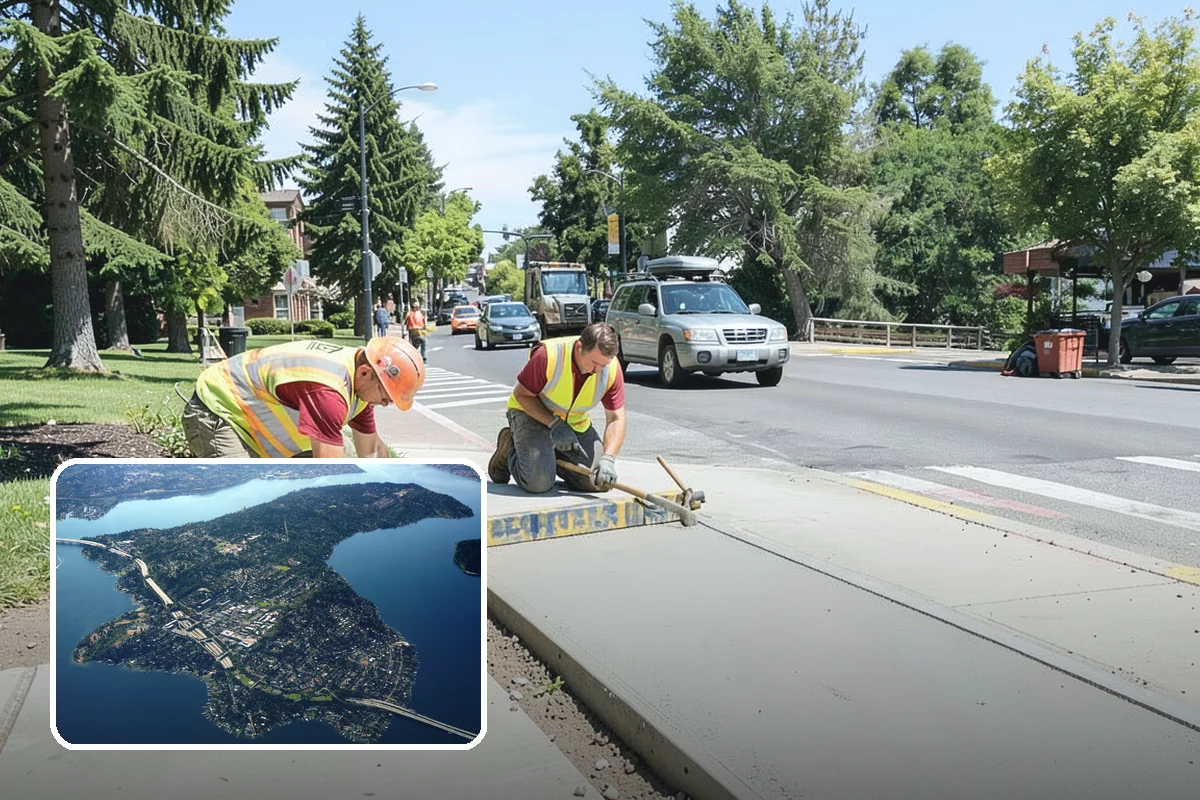 Municipal Gutter Installation in Mercer Island, King County, WA - Handles heavy Northwest rainfall with correctly sized systems