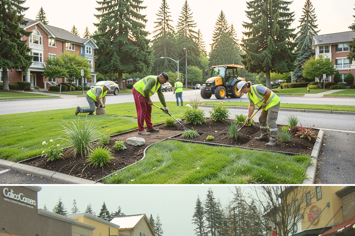 Municipal Gutter Installation in Mill Creek, Snohomish County, WA - Installation ahead of the fall rainy season ensures systems are ready for peak Northwest precipitation.