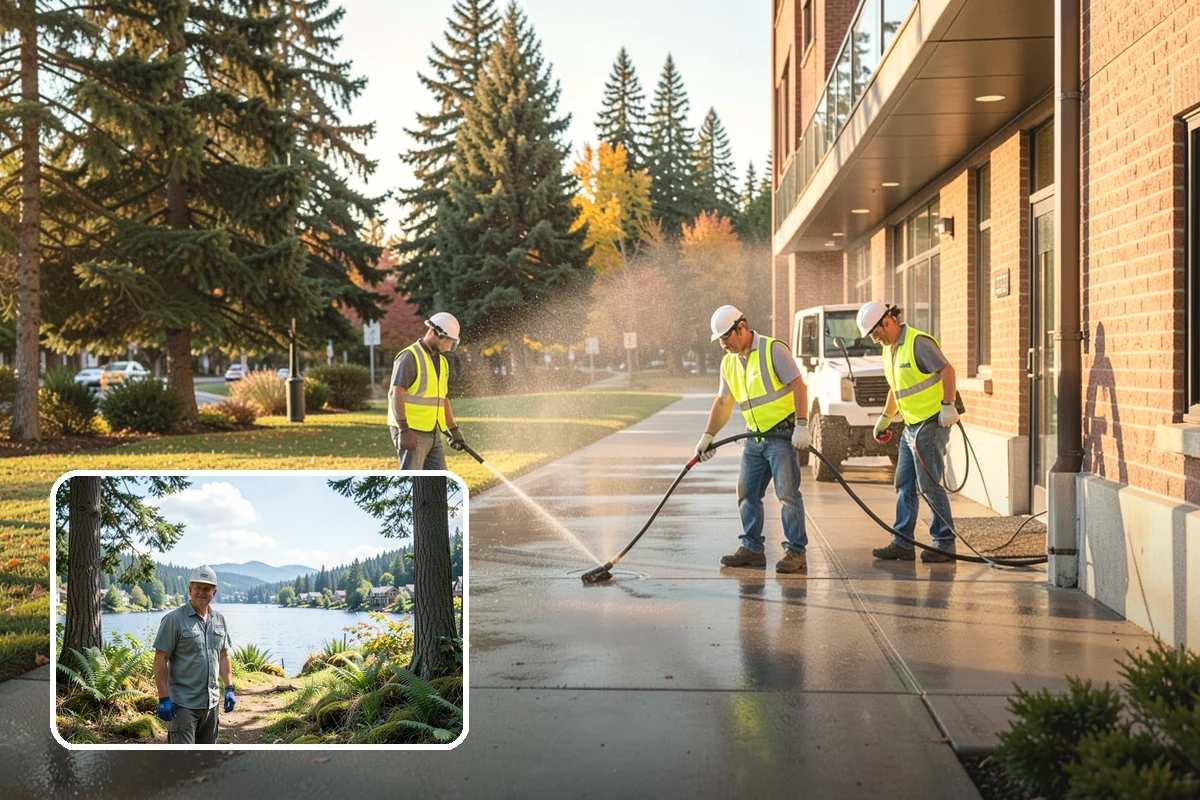 Municipal Gutter Installation in Milton, King County, WA - Handles heavy Northwest rainfall with correctly sized systems