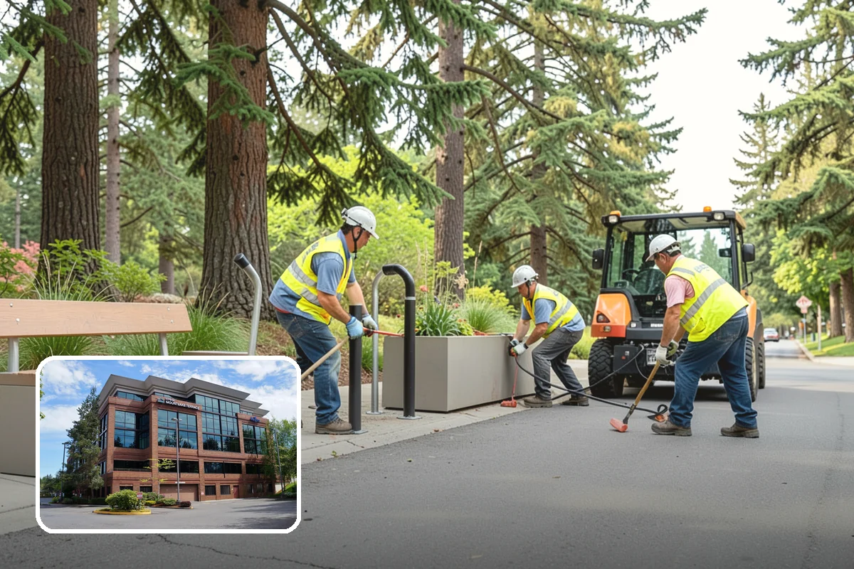 Municipal Gutter Installation in Mountlake Terrace, Snohomish County, WA - Handles heavy Northwest rainfall with correctly sized systems