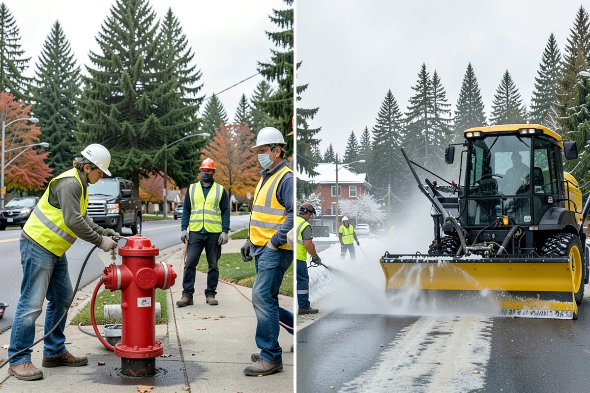 Municipal Gutter Installation in Normandy Park, King County, WA - Roof drainage calculation and discharge routing plan