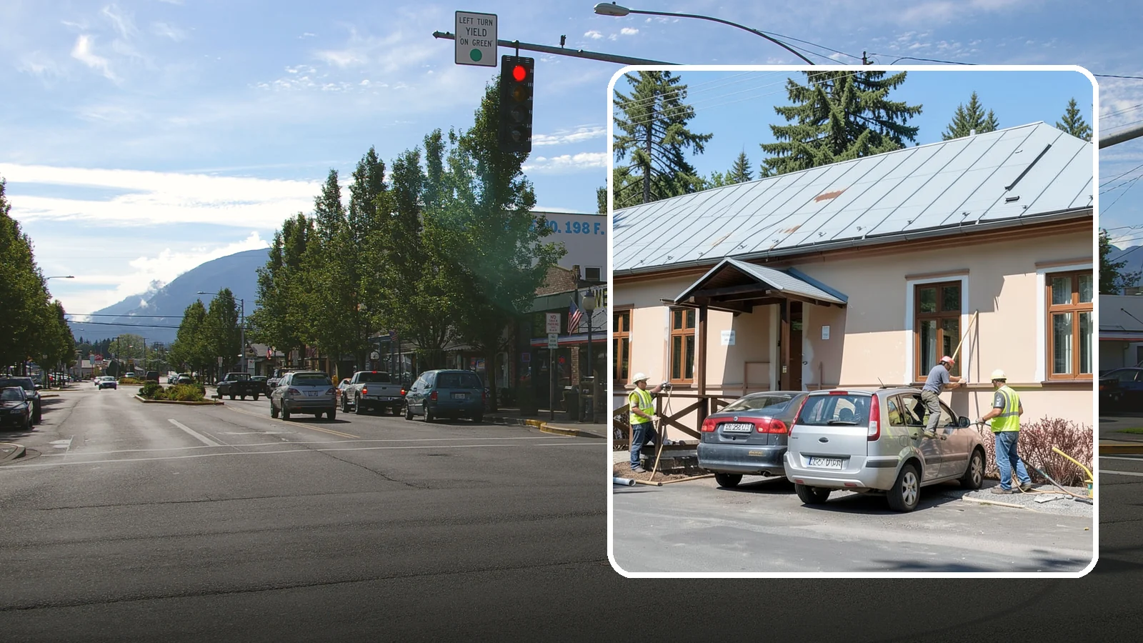 Municipal Gutter Installation in North Bend, King County, WA - Install and upgrade gutters and downspouts that move heavy Northwest rainfall away from public building foundations.