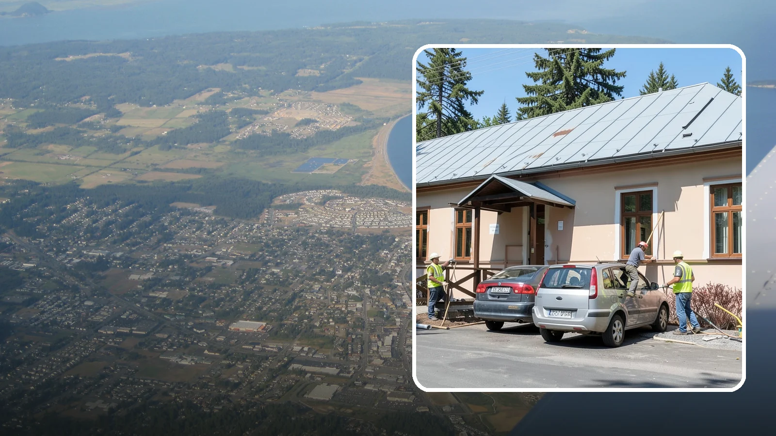 Municipal Gutter Installation in Oak Harbor, Island County, WA - Install and upgrade gutters and downspouts that move heavy Northwest rainfall away from public building foundations.