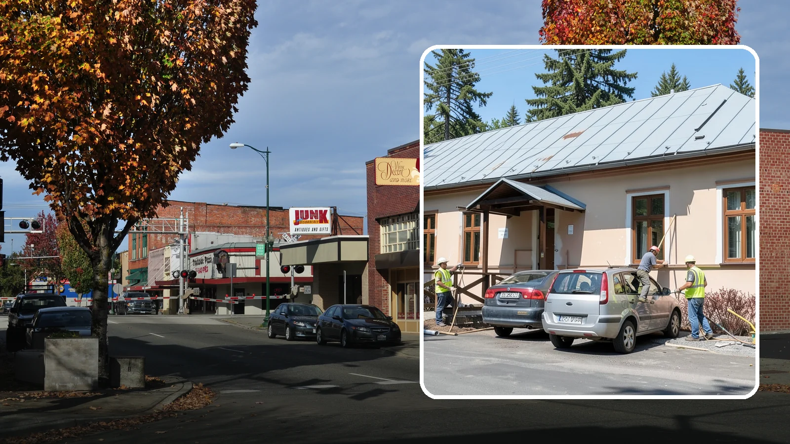 Municipal Gutter Installation in Puyallup, Pierce County, WA - Install and upgrade gutters and downspouts that move heavy Northwest rainfall away from public building foundations.