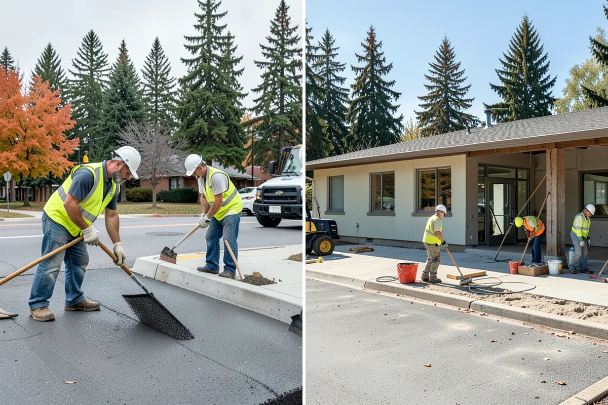 Municipal Gutter Installation in Seattle, King County, WA - Roof drainage calculation and discharge routing plan