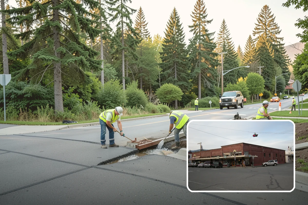 Municipal Gutter Installation in Sedro-Woolley, Skagit County, WA - Handles heavy Northwest rainfall with correctly sized systems