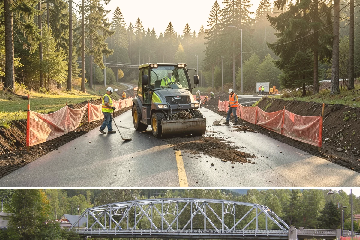 Municipal Gutter Installation in Skykomish, King County, WA - Installation ahead of the fall rainy season ensures systems are ready for peak Northwest precipitation.