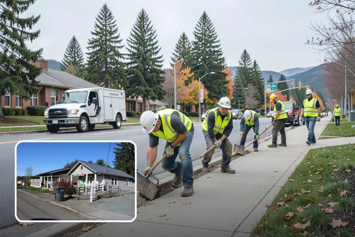 Municipal Gutter Installation in South Prairie, Pierce County, WA - Handles heavy Northwest rainfall with correctly sized systems