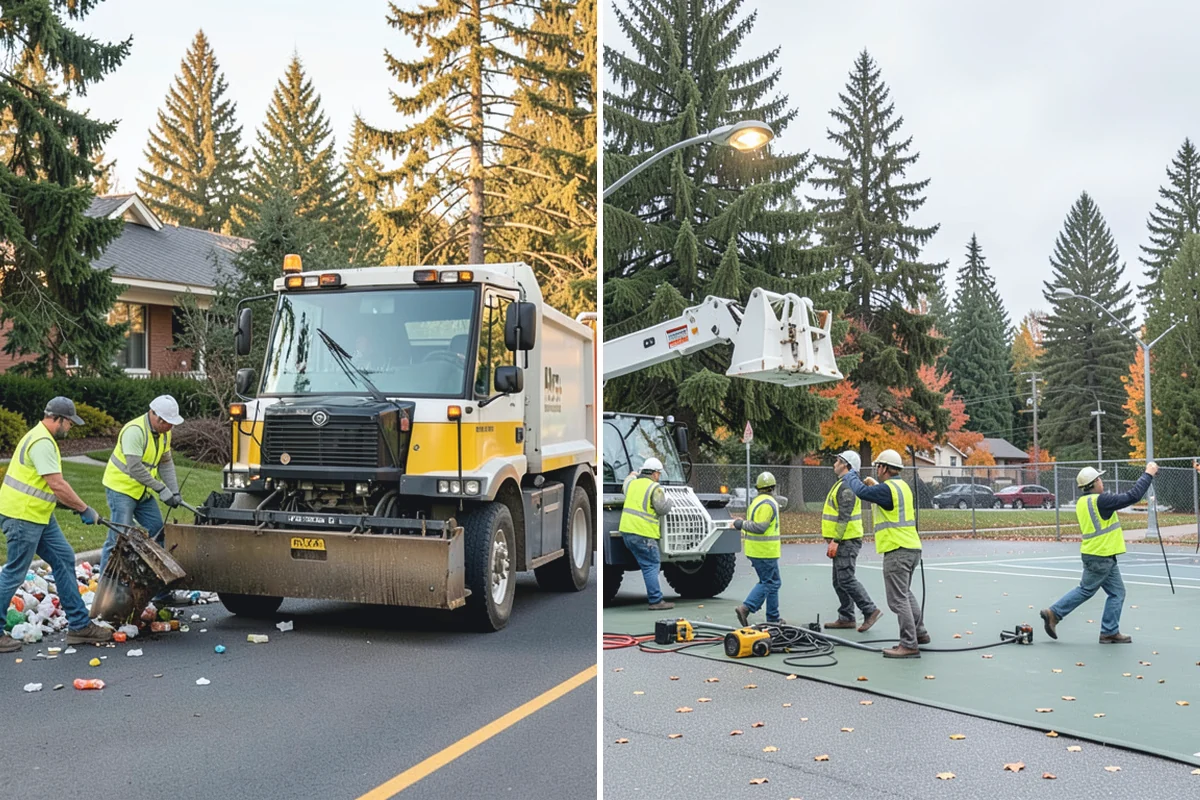Municipal Gutter Installation in South Prairie, Pierce County, WA - Roof drainage calculation and discharge routing plan