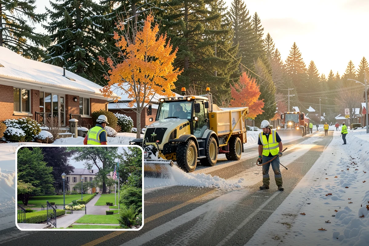 Municipal Gutter Installation in Woodinville, King County, WA - Handles heavy Northwest rainfall with correctly sized systems
