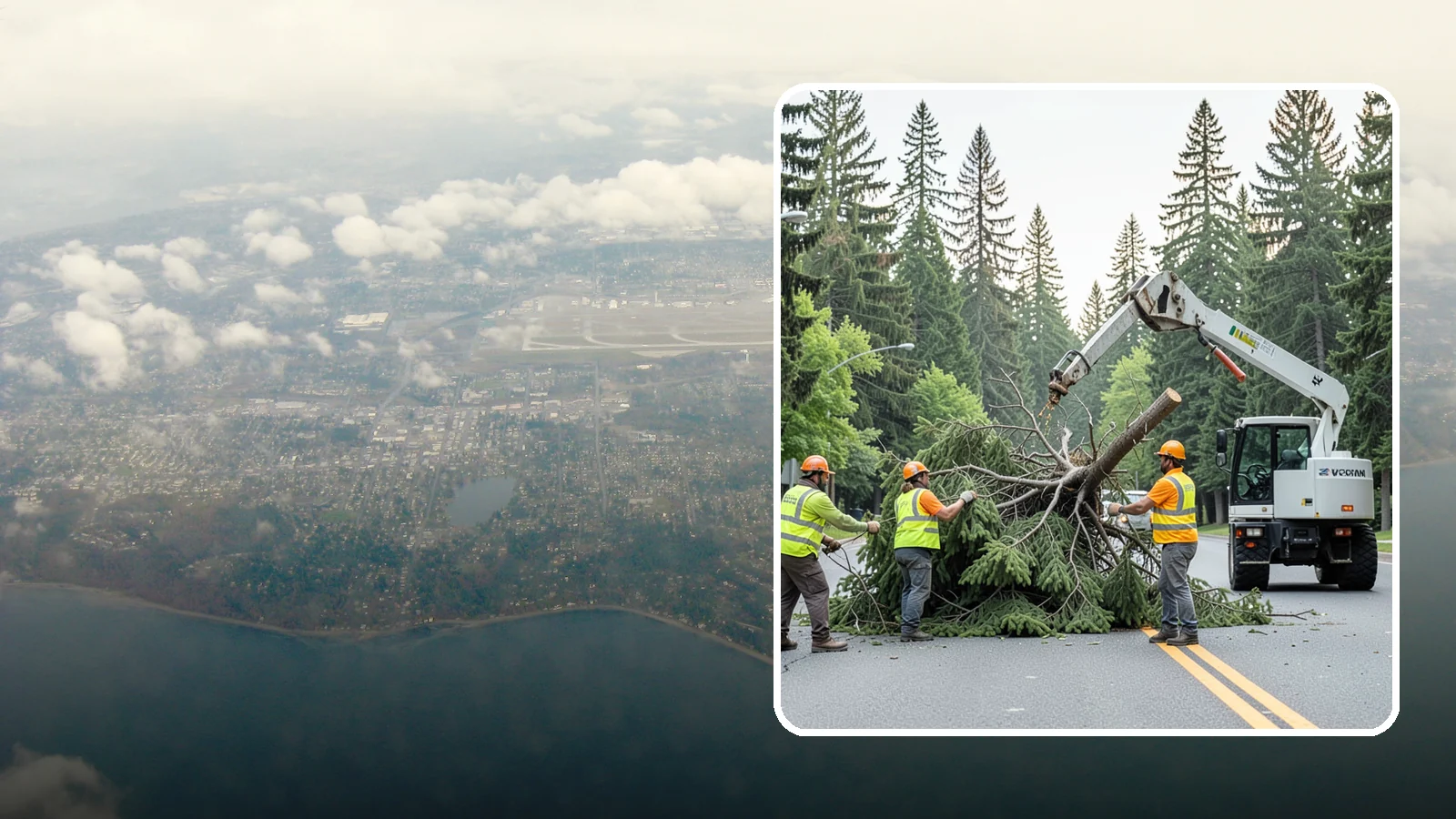 Municipal Hazard Tree Removal in Burien, King County, WA - We identify and remove high-risk public trees threatening infrastructure, roadways, and pedestrians under arborist-documented...