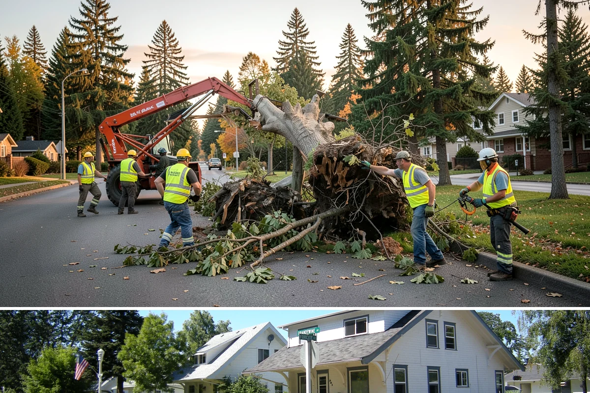 Municipal Hazard Tree Removal in DuPont, Pierce County, WA - Hazard removals proceed as identified year-round, with heightened demand ahead of and during the winter storm season.