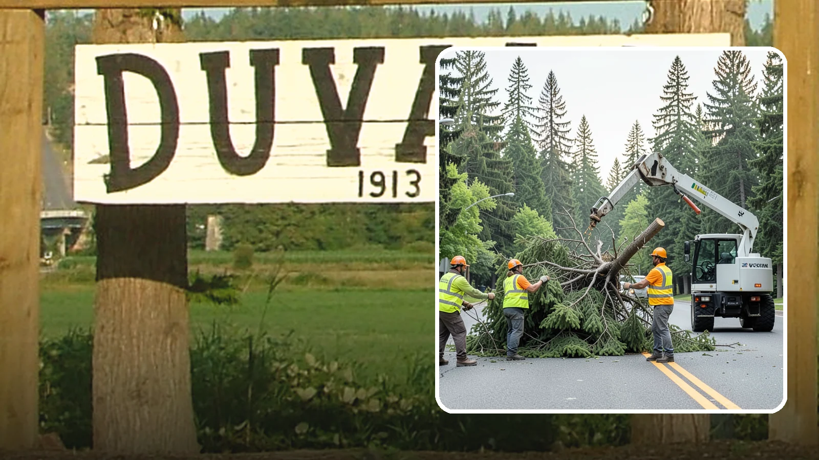 Municipal Hazard Tree Removal in Duvall, King County, WA - We identify and remove high-risk public trees threatening infrastructure, roadways, and pedestrians under arborist-documented...