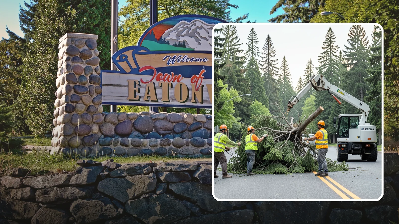 Municipal Hazard Tree Removal in Eatonville, Pierce County, WA - We identify and remove high-risk public trees threatening infrastructure, roadways, and pedestrians under arborist-documented...