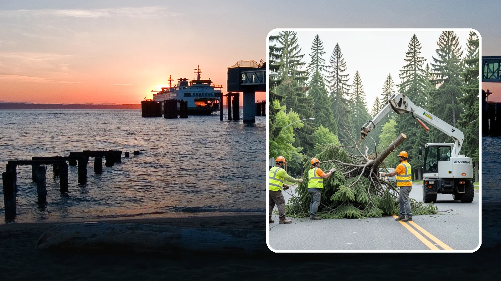 Municipal Hazard Tree Removal in Edmonds, Snohomish County, WA - We identify and remove high-risk public trees threatening infrastructure, roadways, and pedestrians under arborist-documented...