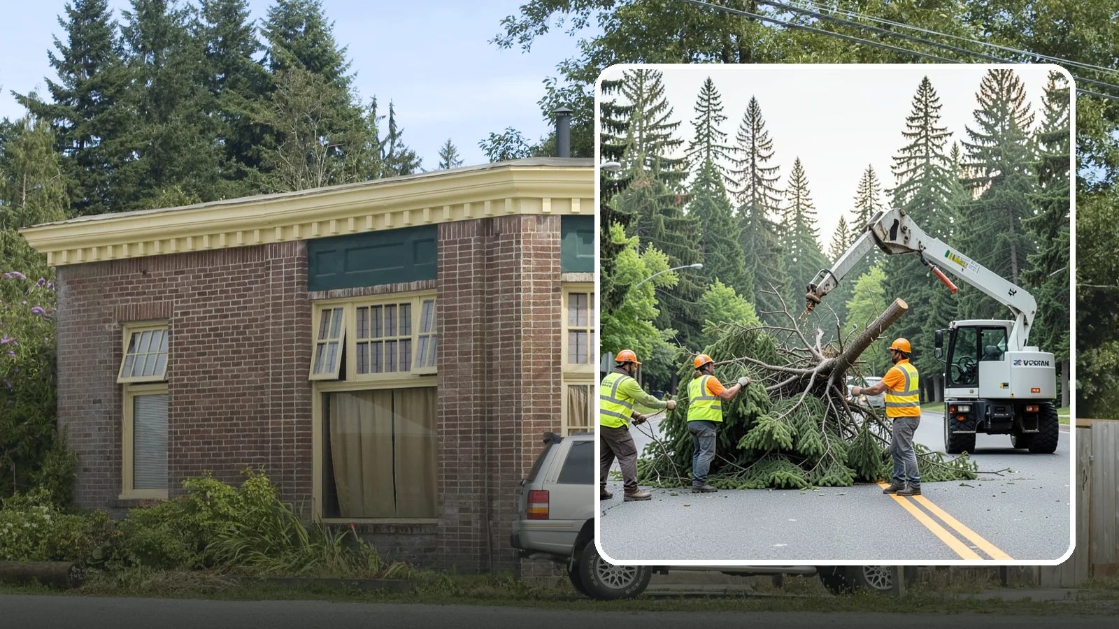 Municipal Hazard Tree Removal in Hamilton, Skagit County, WA - We identify and remove high-risk public trees threatening infrastructure, roadways, and pedestrians under arborist-documented...