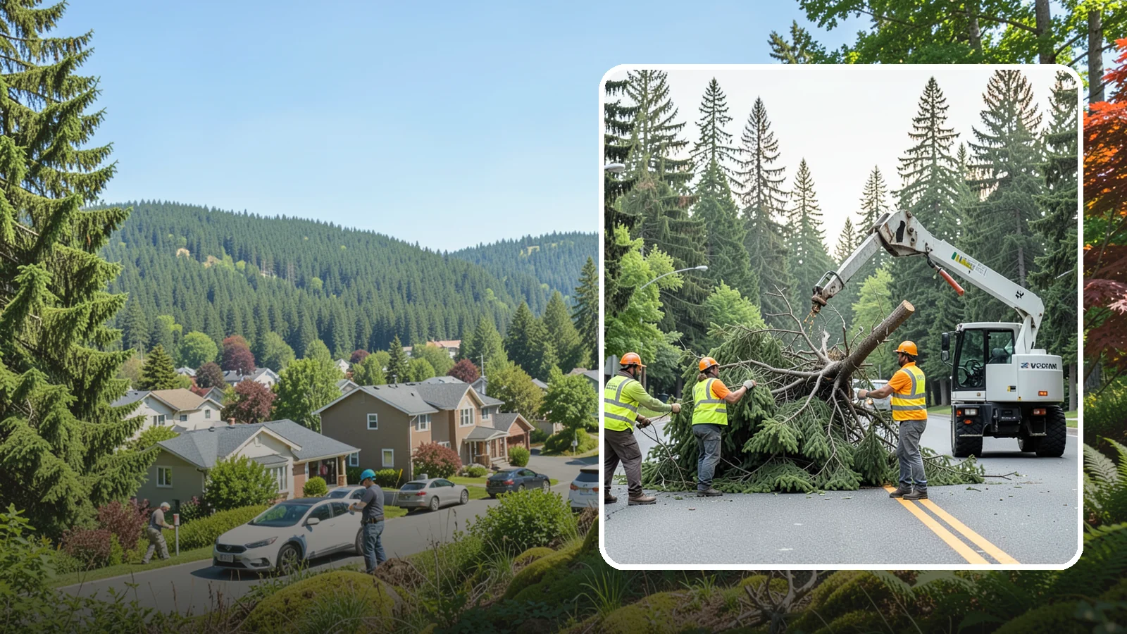 Municipal Hazard Tree Removal in Index, Snohomish County, WA - We identify and remove high-risk public trees threatening infrastructure, roadways, and pedestrians under arborist-documented...
