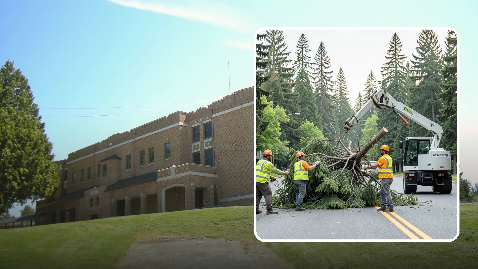 Municipal Hazard Tree Removal in Maple Valley, King County, WA - We identify and remove high-risk public trees threatening infrastructure, roadways, and pedestrians under arborist-documented...
