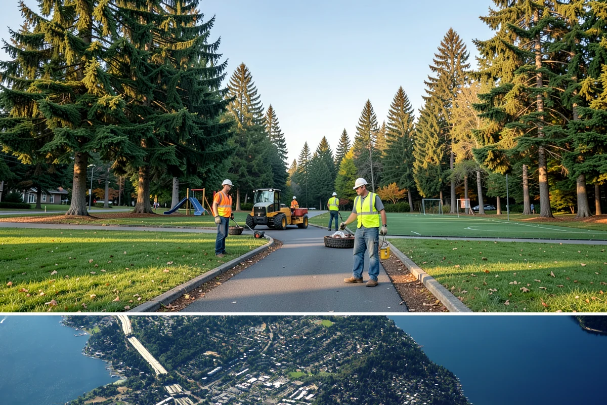 Municipal Hazard Tree Removal in Mercer Island, King County, WA - Hazard removals proceed as identified year-round, with heightened demand ahead of and during the winter storm season.