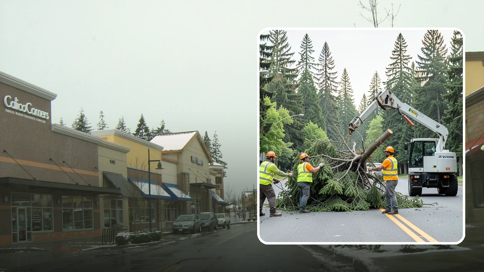 Municipal Hazard Tree Removal in Mill Creek, Snohomish County, WA - We identify and remove high-risk public trees threatening infrastructure, roadways, and pedestrians under arborist-documented...