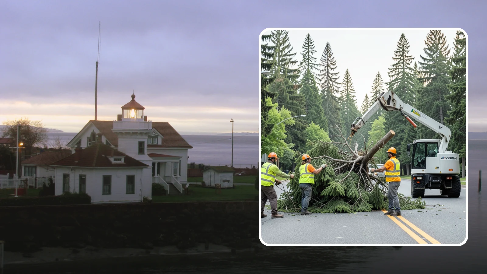 Municipal Hazard Tree Removal in Mukilteo, Snohomish County, WA - We identify and remove high-risk public trees threatening infrastructure, roadways, and pedestrians under arborist-documented...