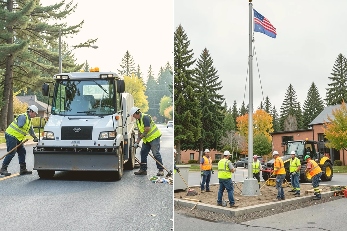 Municipal Hazard Tree Removal in Orting, Pierce County, WA - Arborists assess flagged or reported trees using formal risk methodology